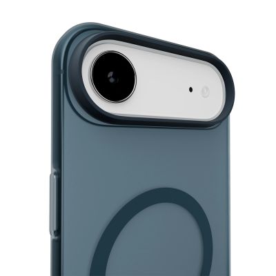 8. Etui silikonowe Puro Daylight kompatybilne z Magsafe na iPhone 17 Air - półprzezroczyste turkusowe