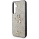 6. Etui Guess Fixed Glitter Big 4G Metal Logo do Samsung Galaxy S25 Plus złoty