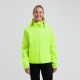 4. Rogelli kurtka na deszcz unisex CORE fluor M