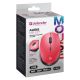 6. DEFENDER MYSZ AURIS MB-027 RF SILENT CZERWONA OPTICAL 52026