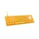 2. Ducky One 3 SF Yellow klawiatura Gaming USB Niemiecki Żółty