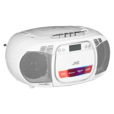 2. Radioodtwarzacz JVC RC-E451W Boombox white