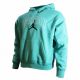 2. Bluza męska z kapturem Air Jordan Brooklyn Fleece Turkusowa - IB7241-392