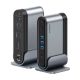 11. Stacja dokująca USB-C Baseus UnionJoy 2xHDMI4K@60Hz 1xDP4K@60Hz 3xUSB-A3.0 2xUSB-C3.0 2xUSB-A2.0 1xRJ45 PD PC 1xSD+TF 1x3.5mm minijack - szara