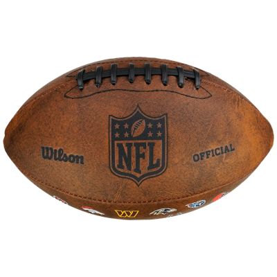 4. Piłka Wilson NFL Official Throwback 32 Team Logo Ball WTF1758XBNF32