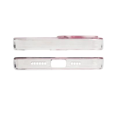 3. Marble Case etui do iPhone 12 Pro żelowy pokrowiec marmur różowy