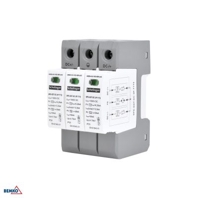 Ogranicznik przepięć 3P 8kA DC 1200V KLASY T1T2 SCHELINGER