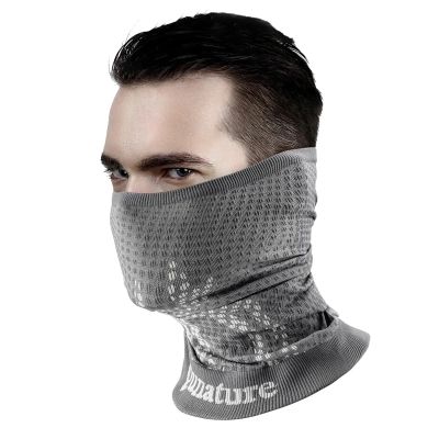 2. Komin narciarski Qunature 11230014001 bandana sportowa rozmiar uniwersalny - szary
