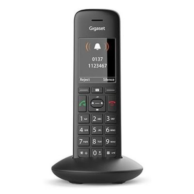 4. Gigaset C570HX Telefon analogowy/DECT Nazwa i identyfikacja dzwoniącego Czarny