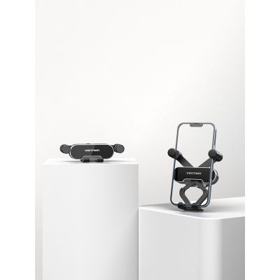 2. Uchwyt samochodowy do telefonu Vention 4.7 do 7.2 cala czarny