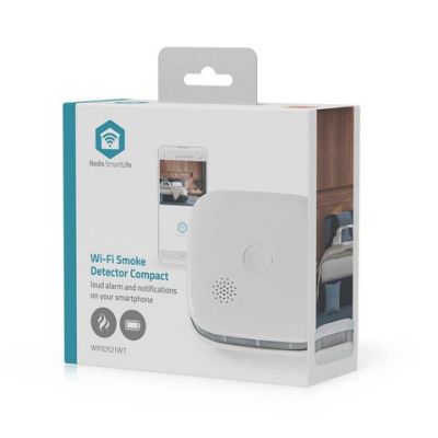 9. Czujnik dymu Nedis SmartLife WIFIDS21WT3 3szt.
