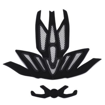 9. Kask rowerowy MTB Wozinsky z odpinanym daszkiem i tylną lampką USB 57-62 cm - czarno-biały
