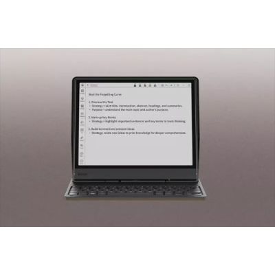 4. Etui magnetyczne Onyx Note Air 5 C brown z klawiaturą