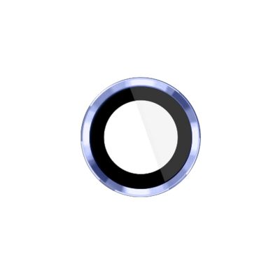 7. Szkło hartowane na obiektyw aparatu 3mk Lens Protection Pro do iPhone 17 - niebieskie