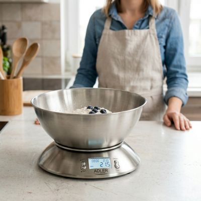 5. Waga kuchenna Adler AD 3134 (kolor inox)