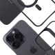 13. Etui 3mk Satin Armor MagCase z MagSafe na iPhone 14 Pro Max - przezroczyste z czarną ramką