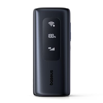 3. Powerbank Baseus EnerGeek GX11 MiFi 20000mAh 67W z funkcją Wi-Fi - czarny