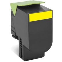 Lexmark 80C2HYE kaseta z tonerem 1 szt. Oryginalny Żółty
