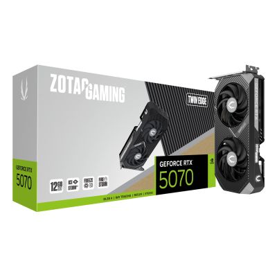 16. Karta graficzna ZOTAC GAMING GeForce RTX 5070 Twin Edge 12GB