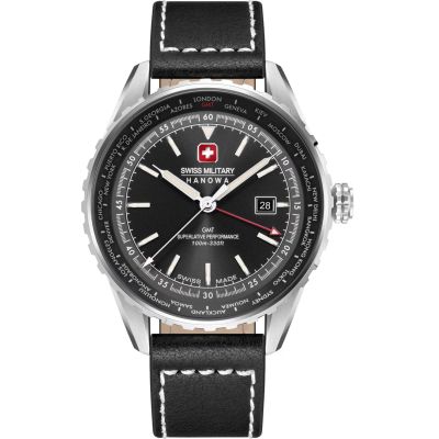 Zegarek Męski SWISS MILITARY HANOWA Afterburn GMT SMWGB0003201 + BOX