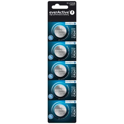 2. EVERACTIVE BATERIA LITOWA CR2477 BLISTER 5 SZT. CR24775BL