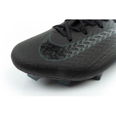 6. Nike buty piłkarskie korki Zoom Vapor 16 Academy FG/MG lanki czarne