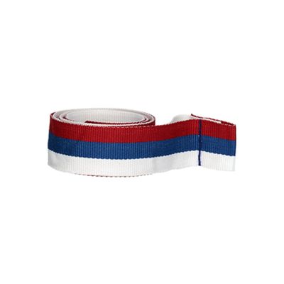 3. Wstążka 20 mm - biało-niebiesko-czerwona