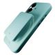 7. Etui silikonowe Puro Icon Mag Pro MagSafe do iPhone 16 - zielone
