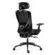 3. Fotel gamingowy Huzaro Combat 7.3 Black Mesh