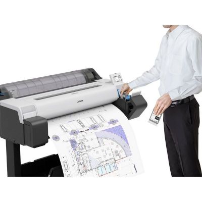 4. Canon imagePROGRAF TM-340 drukarka wielkoformatowa Wi-Fi Bubblejet Kolor 2400 x 1200 DPI A0 (841 x 1189 mm) Przewodowa sieć LAN