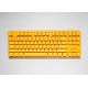 2. Ducky One 3 TKL klawiatura Gaming USB QWERTY Angielski Żółty