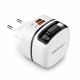 QOLTEC ŁADOWARKA SIECIOWA GAN 65W | USB-C PD PPS | 5-20V | 3-3.25A