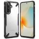 2. Etui Ringke Fusion X na Samsung Galaxy A57 5G - przezroczysto-czare