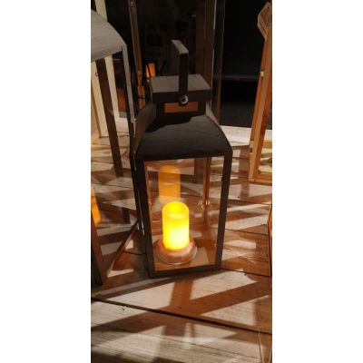 11. ŚWIECA LED EFEKT PŁOMIENIA 7.5x9.5CM