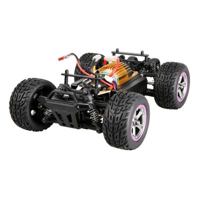 9. Amewi Hyper Go MAX20 Monster Truck Li-Po 750mAh niebieski/pomarańczowy