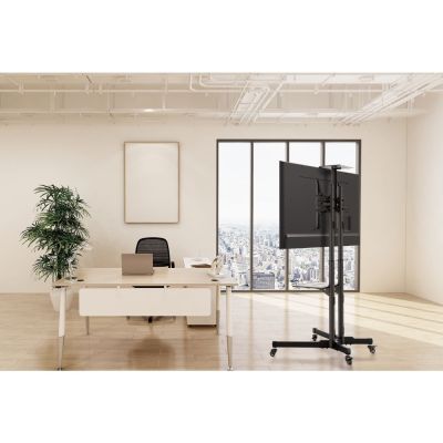 9. TECHLY STOJAK MOBILNY TV LED/LCD 37-70 CALI 50KG 2