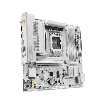 2. ASRock B860M Challenger WiFi White 1851 mATX HDMI/DP  DDR5
