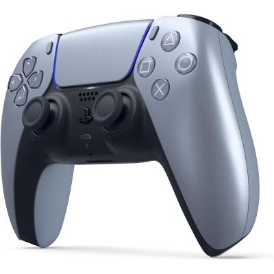 3. Kontroler bezprzewodowy Sony PlayStation 5 DualSense pad Sterling Silver