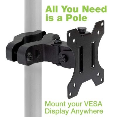 4. TECHLY UCHWYT NA SŁUP TV LED/LCD 13-30 CALI 10KG O