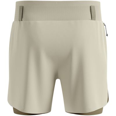 5. Spodenki męskie Odlo 2-in-1 short X-ALP TRAIL 6 INCH szare