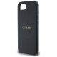 6. Etui Guess PU Grained Classic Logo z MagSafe na iPhone 16e - czarne
