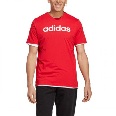 11. Koszulka adidas Essentials Single Jersey Linear Embroidered Logo M IC9278