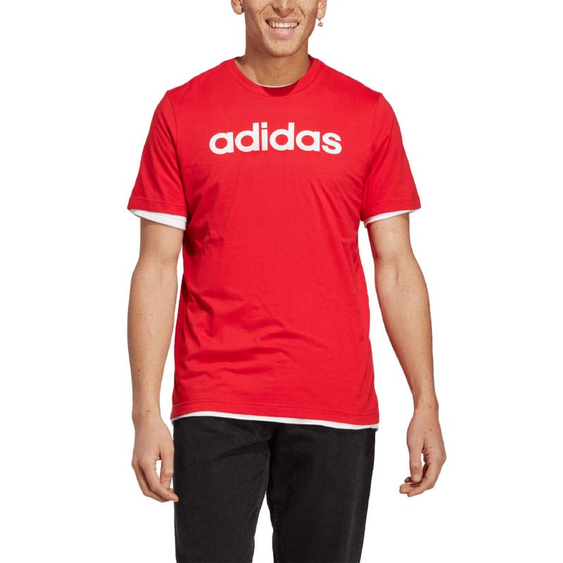 11. Koszulka adidas Essentials Single Jersey Linear Embroidered Logo M IC9278