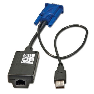 Moduł I/O KVM USB & VGA LINDY 39634