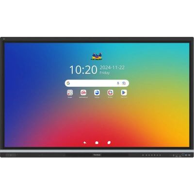 10. Viewsonic IFP5551 Display tablica interaktywna 139,7 cm (55") 3840 x 2160 px Ekran dotykowy Czarny
