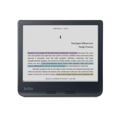 21. Czytnik Ebook Kobo Libra Colour 7" E-Ink Kaleido 3 32GB WI-FI Black