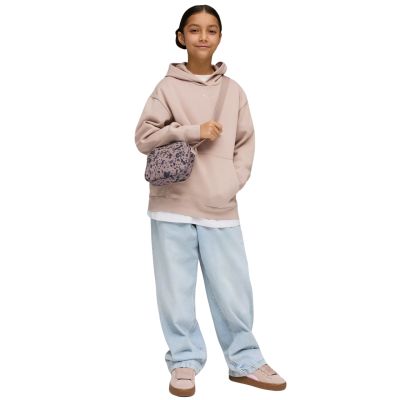 5. Bluza dla dzieci Puma ESS Centered Cat Logo Relaxed Hoodie różowa 692973 89