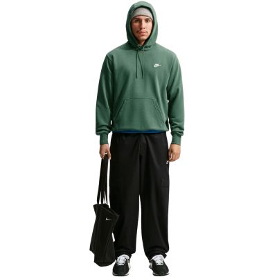 6. Bluza męska Nike Club FT PO Hoodie zielona FN3866 323