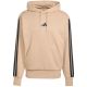 8. Bluza adidas Essentials 3-Stripes Fleece Hoodie M JX0695