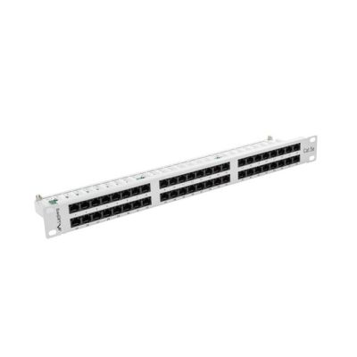 3. Patch panel Lanberg PPU5-1048-S (1U; kat. 5e; 48xRJ-45)